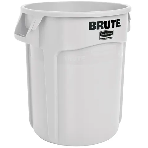 Rubbermaid Brute Container - Rond - 37,9 l - Wit – afbeelding 1