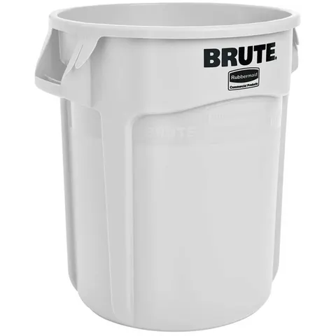 Rubbermaid Brute Container - Rond - 75,7 l - Wit – afbeelding 1