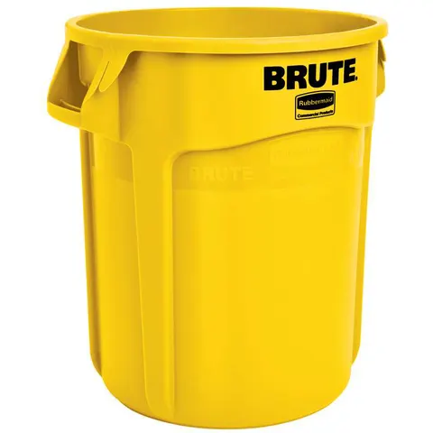 Rubbermaid Brute Container - 75,7 l - Geel – afbeelding 1