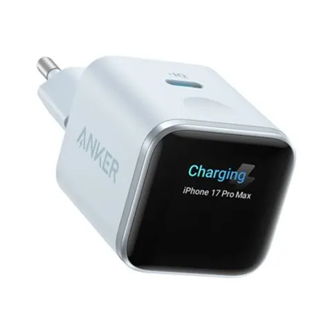 ANKER Nano Charger 45W 1C Display blue – Bild 1