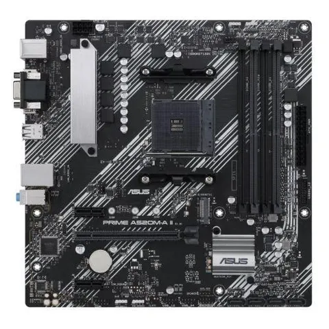 ASUS PRIME A520M-A II/CSM AMD A520 Socket AM4 micro ATX – afbeelding 1