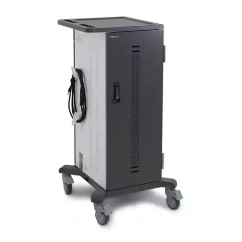 Ergotron YES35 Freestanding Black Silver – image 1