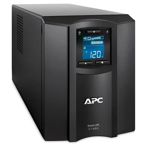 APC Smart-UPS C 1000VA LCD 230V with SC – Schwarz – Bild 1