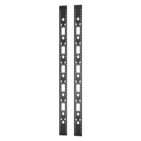 APC Easy Rack Vertical 0U accessory chan – Schwarz – Bild 1