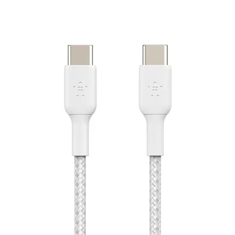 Belkin Braided USB-C 1m Two Pack Cables - White – image 1