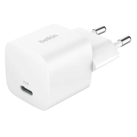 Belkin BoostCharge 25 W USB-C-Ladegerät, weiß – Bild 1