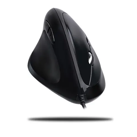Adesso iMouse E7 - Left-Handed Vertical Ergonomic Programmable Gaming Mouse with adjustable weight – image 1