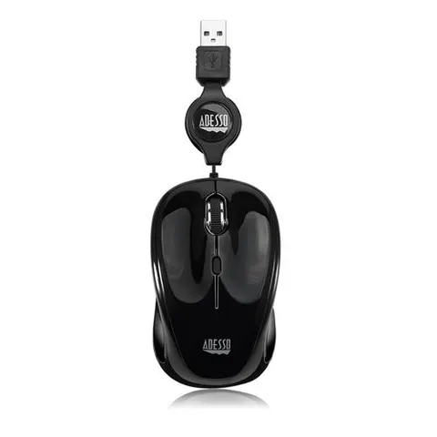 Adesso iMouse S8B - USB Illuminated Retractable Mini Mouse – image 1
