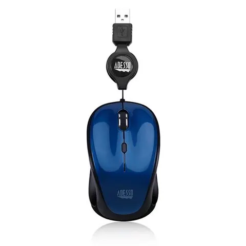 Adesso iMouse S8L - USB Illuminated Retractable Mini Mouse – image 1