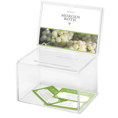 deflecto Spendenbox A6 – Bild 1