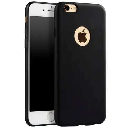 BasicPlus iPhone 8+ Cover - Zwart – afbeelding 1