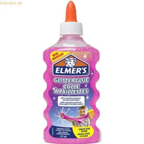 Elmers Glitzerkleber Pink 177ml – Bild 1