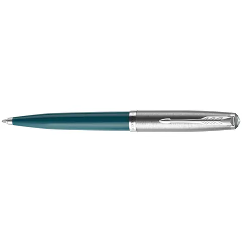 Balpen Parker 51 teal CT medium – afbeelding 1
