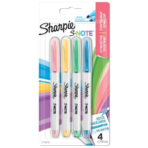 Sharpie 2138234 permanent marker Multicolour 4 pc(s) – image 1