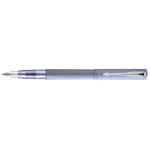 Vulpen Parker Vector XL silver blue medium – afbeelding 1