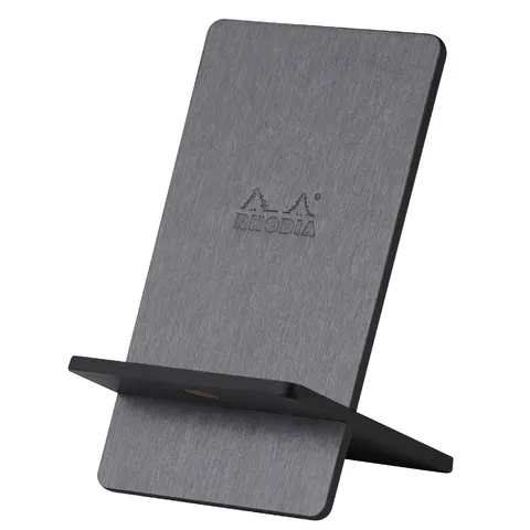 Rodermark smartphone-houder, titaniumkleurig. – afbeelding 1
