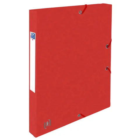 Elastobox Oxford Top File+ A4 25mm rood – afbeelding 1