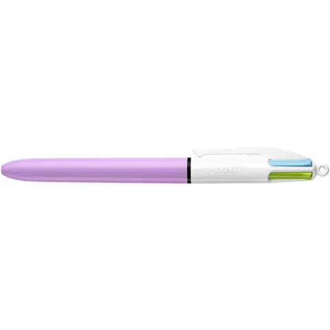 BIC 4-Farben-Kugelschreiber 4-Colours Fun lila – Bild 1
