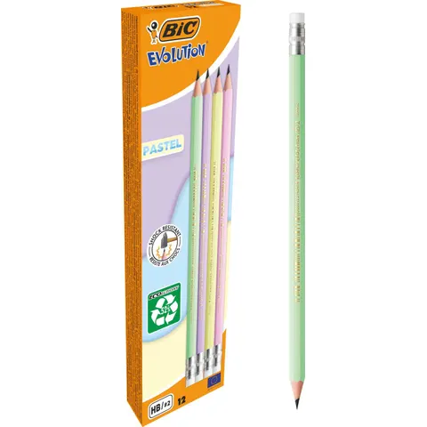 BIC® Bleistifte EVOLUTION PASTEL 12 St. – Bild 1