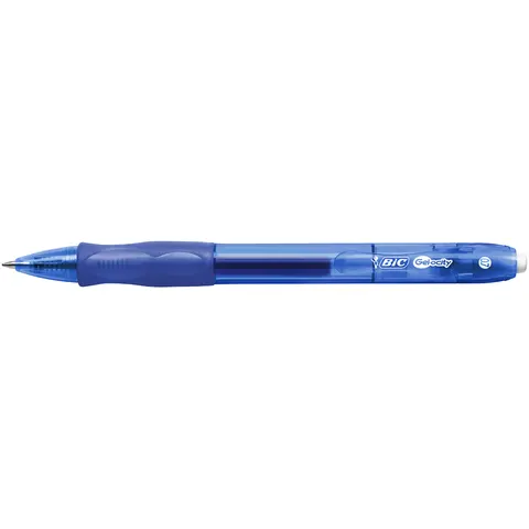 Gelschrijver BIC Gelocity M Blauw – afbeelding 1