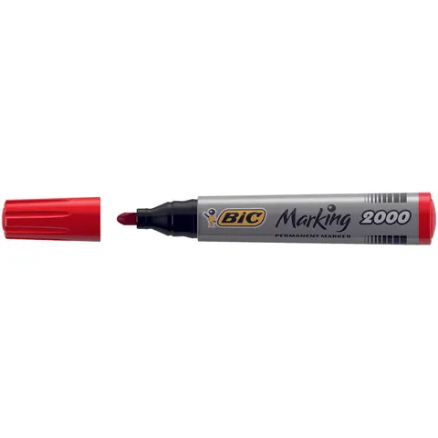 BIC® Permanentmarker 1.7 mm Rot – Bild 1