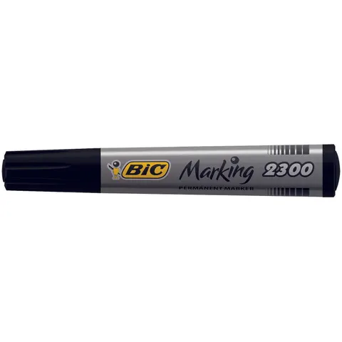 BIC® Permanentmarker 3.7 - 5.5 mm Schwarz – Bild 1