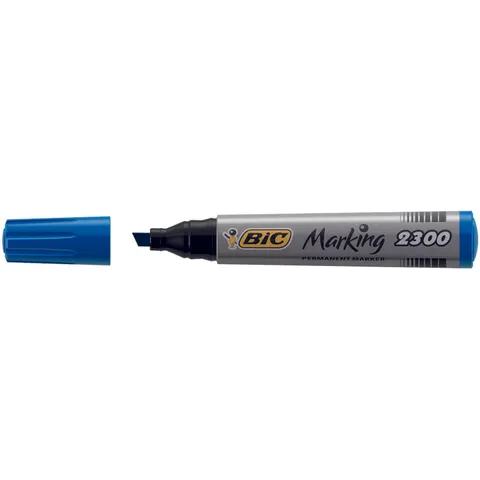 BIC® Permanentmarker 3.7 - 5.5 mm Blau – Bild 1