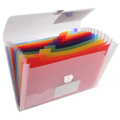 Exacompta 55298E divider book Assorted colours Polypropylene (PP) A4 – image 1