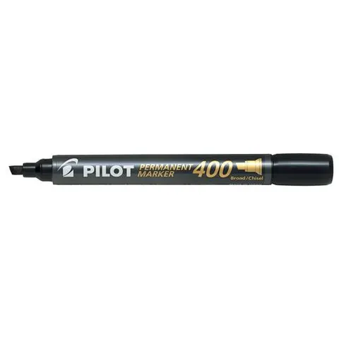 PILOT 400 Permanentmarker 1.0 - 4.0 mm Schwarz – Bild 1