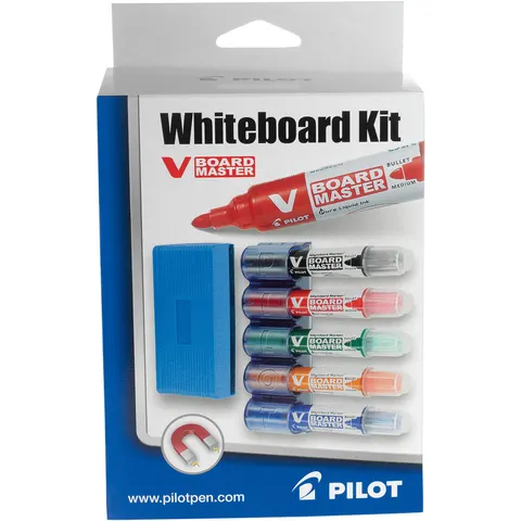 PILOT Whiteboard-Marker V BOARD MASTER Set – Bild 1