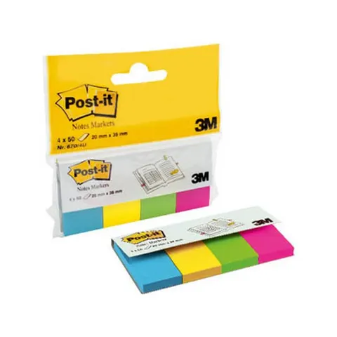 Post-it Haftmarker - 4x 50 Streifen – Bild 1