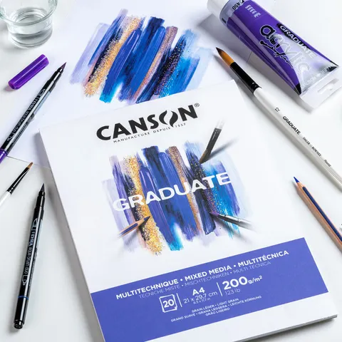 Canson Graduate Kunstpapier 20 vel – C400110377 – afbeelding 1