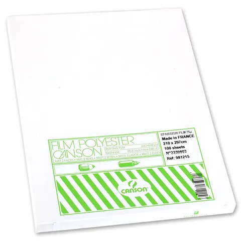 CANSON tekening polyester, A4, inhoud: 100 vellen – afbeelding 1
