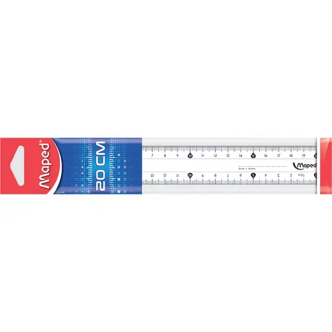 Liniaal Maped Classic 20cm – afbeelding 1