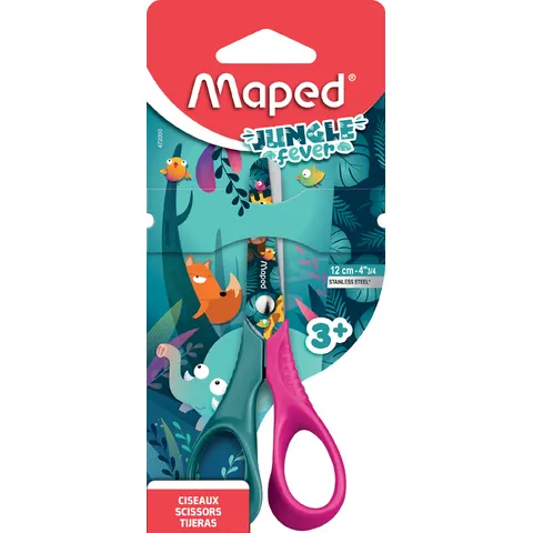Schaar Maped Jungle Fever 12cm – afbeelding 1