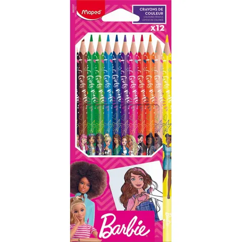 maped Buntstifte Barbie Mehrfarbig – Bild 1