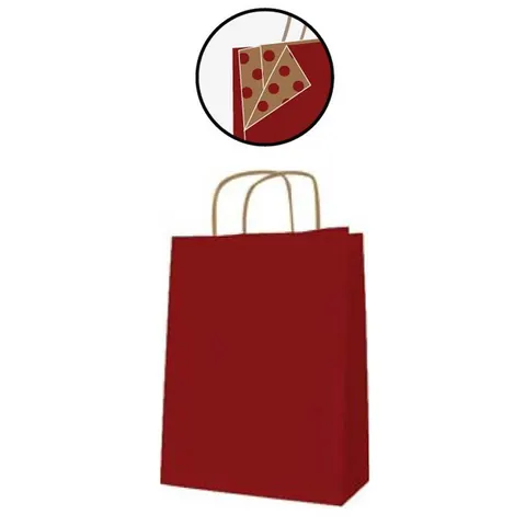 Apli rode gift bag, 50 stuk – afbeelding 1