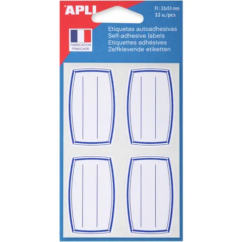 APLI Schooletiket 33x55mm – afbeelding 1