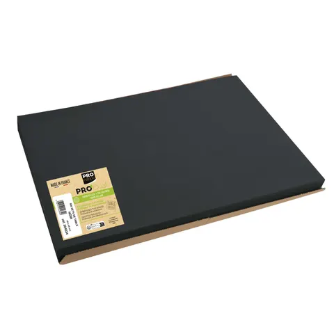 PROnappe Einweg-Tischset, 400 x 300 mm, schwarz – Bild 1
