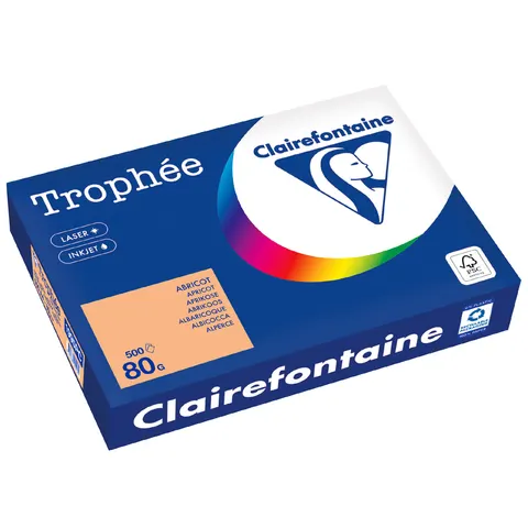 Clairefontaine Multifunktionspapier Trophée, A4, eosin – 1771PC – Bild 1