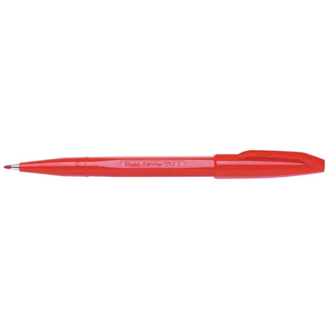 Pentel Sign Pen Filzstift - rot – Bild 1