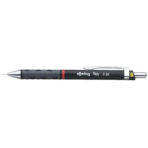 rotring Feinminenstift Tikky 0,35 mm, schwarz – Bild 1