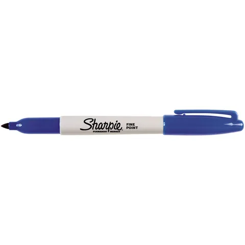 Sharpie Fine Point permanent marker Fine tip Blue – image 1