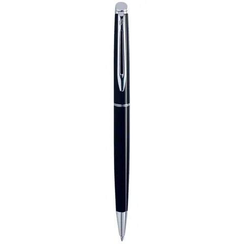 Balpen Waterman Hémisphère black lacquer CT medium – afbeelding 1