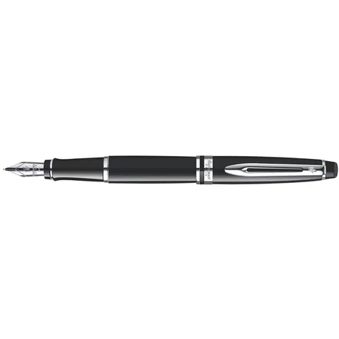 Vulpen Waterman Expert black lacquer CT medium – afbeelding 1