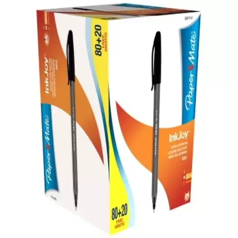 Paper:Mate Kugelschreiber InkJoy 100, Value Pack, schwarz – Bild 1