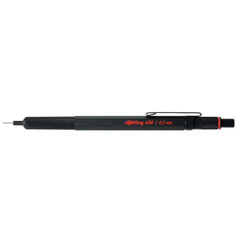 rotring Feinminenstift 600, 0,7 mm, schwarz – Bild 1