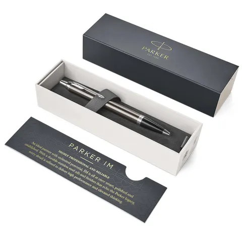 Balpen Parker IM dark espresso CT medium – afbeelding 1