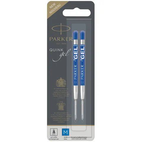 Gelpenvulling Parker Quink blauw medium – 503646 – afbeelding 1