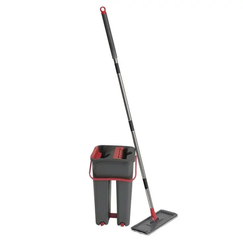 4L dweilemmer-set met dweil en 2 microvezel-navullingen – afbeelding 1